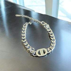 double D Bracelet - silber, Edelstahl