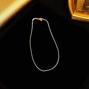 Golden Snake Halskette - gold, Edelstahl