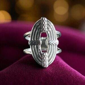 Silver Majesty Ring silber - Größenverstellbar, Edelstahl, Wasserfest