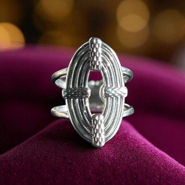Silver Majesty Ring silber - Größenverstellbar, Edelstahl, Wasserfest