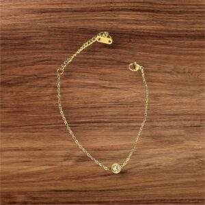 Golden Spark Armband gold - Edelstahl, Wasserfest