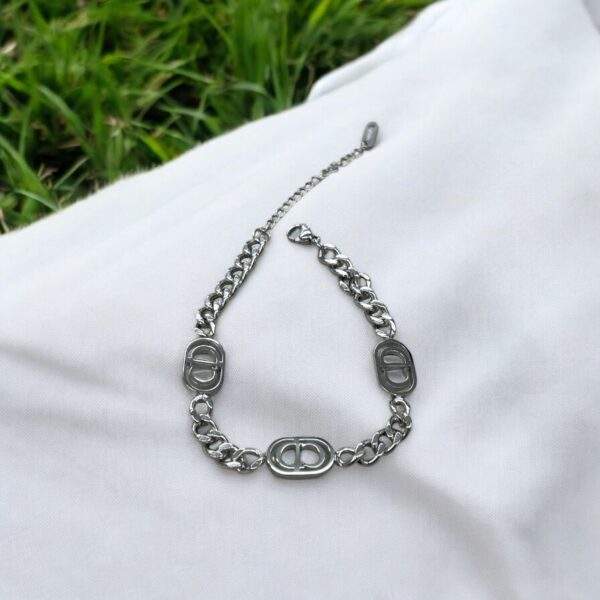 Silver Charm Armband - silber, Edelstahl
