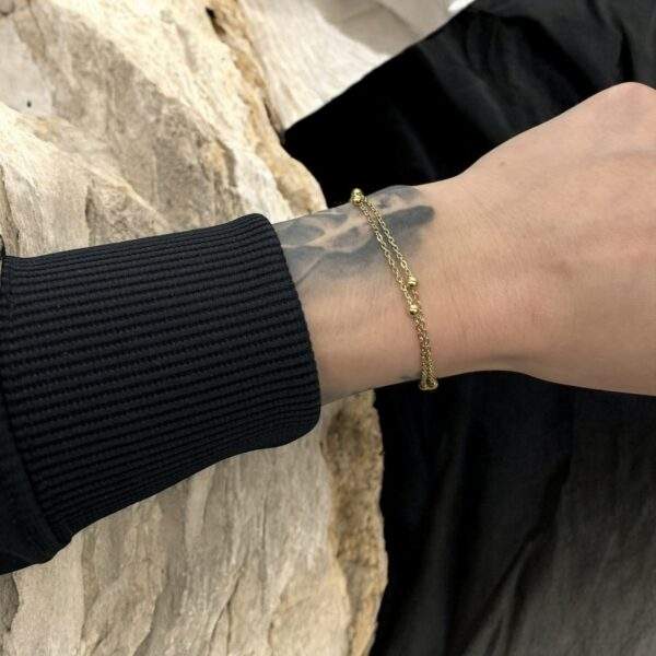 Delicate touch Armband - gold, Edelstahl - Image 2