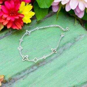 Spring Blossom Armband - silber, Edelstahl