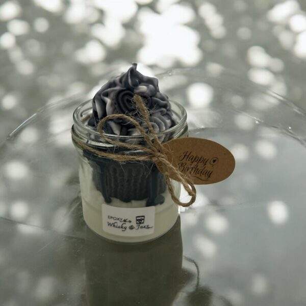 Whisky & Jazz Duft - Happy Birthday Cupcake Kerze