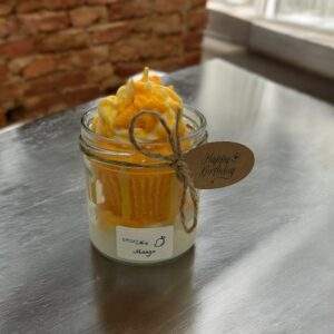 Mango Duft - Happy Birthday Cupcake Kerze