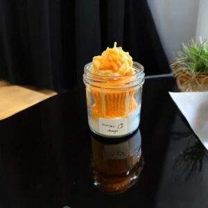 Mango Duft - Cupcake Kerze