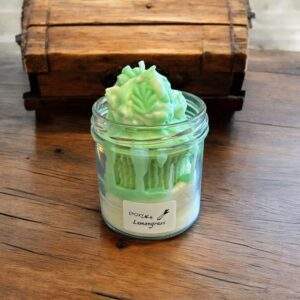 Zitronengras Duft - Cupcake Kerze