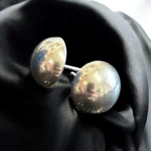 Halo Ohrstecker silber