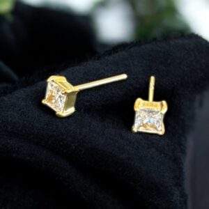 Star Shine Ohrstecker gold - Edelstahl