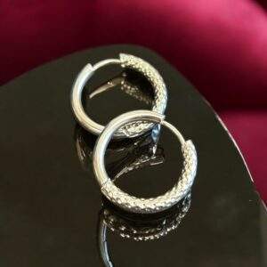 Silver Loop Kreolen silber - Edelstahl