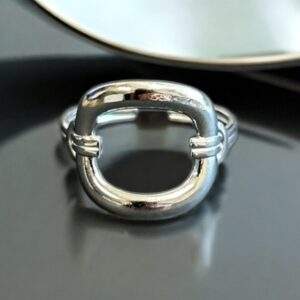 Bold Bond Ring silber - Edelstahl, verstellbar