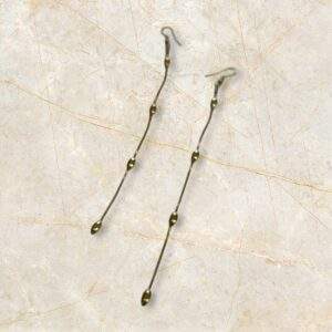 Golden Drops Ohrringe gold - Edelstahl, Wasserfest