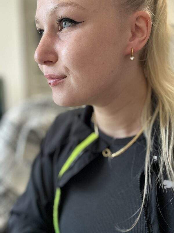 Shiny hoops - gold, Edelstahl - Image 2