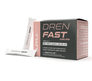 DREN FAST – Adjuvans bei der Behandlung von Cellulite-Hautunebenheiten, mit Equitullas™ - 300 ml (30 Stück)