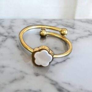 Sweet Charm Ring gold - Edelstahl, verstellbar