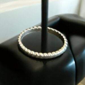 Minimal Vibe Ring silber - Edelstahl, verstellbar
