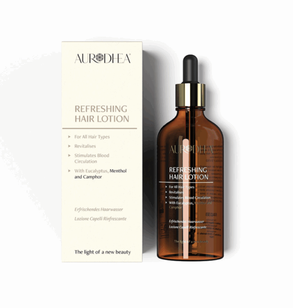 Erfrischendes Haarwasser mit Menthol & Kampfer - 100 ml