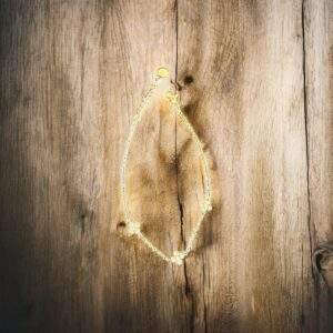 Blooming Grace Amrband - gold, Edelstahl