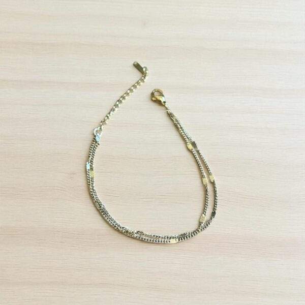 Golden Harmony Armband - gold, Edelstahl