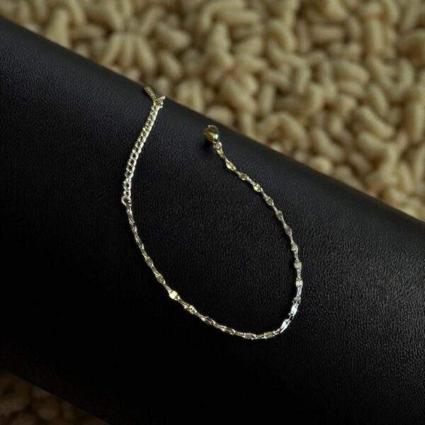 Twist Elegance Armband - gold, Edelstahl