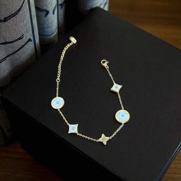 Golden Galaxy Armband - gold, Edelstahl