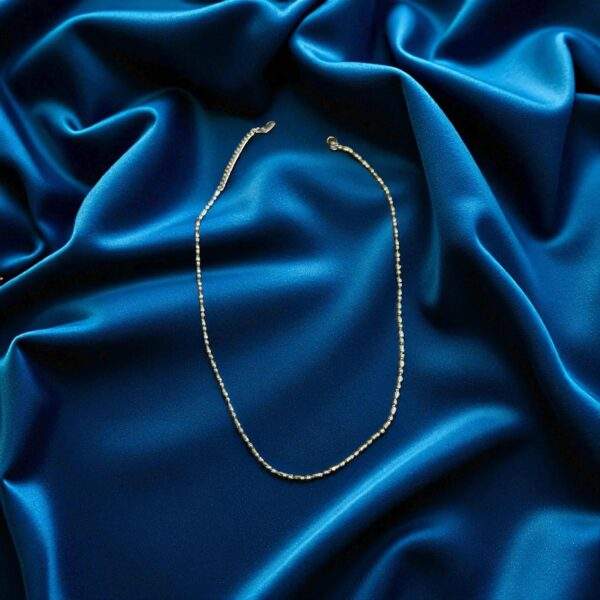 Dewdrop Halskette - gold, Edelstahl