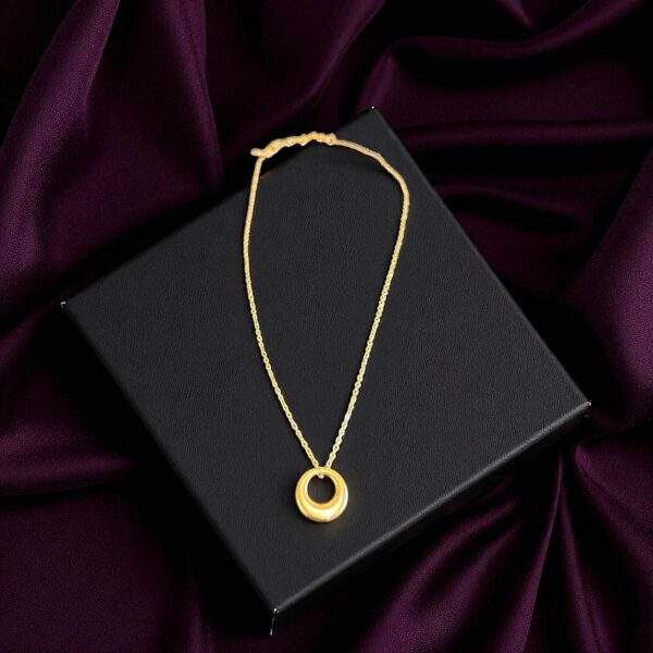 Infinity Fine Halskette - gold, Edelstahl