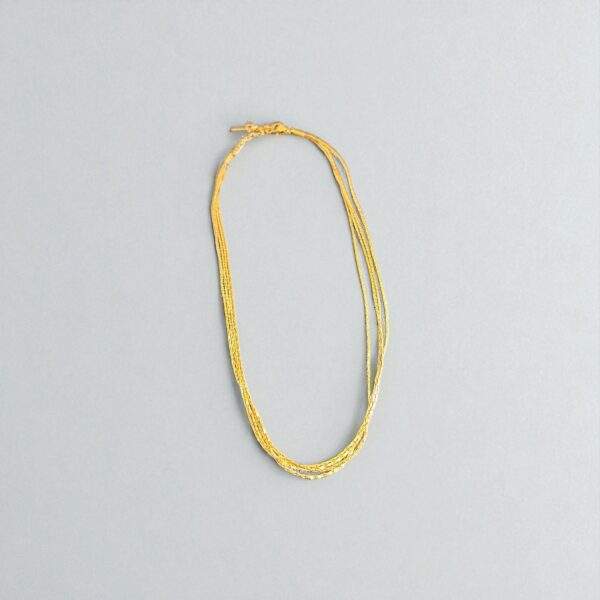 Twilight Chain Halskette - gold, Edelstahl