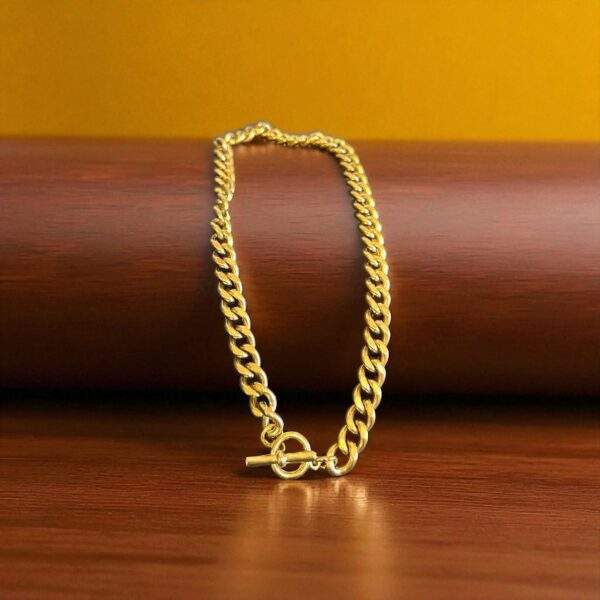 Royal Chain Halskette - gold, Edelstahl