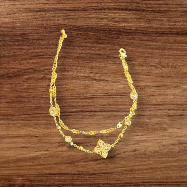 Goddess Glow Armband gold - Edelstahl, Wasserfest