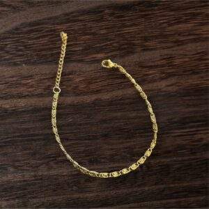 Timeless Grace Armband gold - Edelstahl, Wasserfest, Größenverstellbar