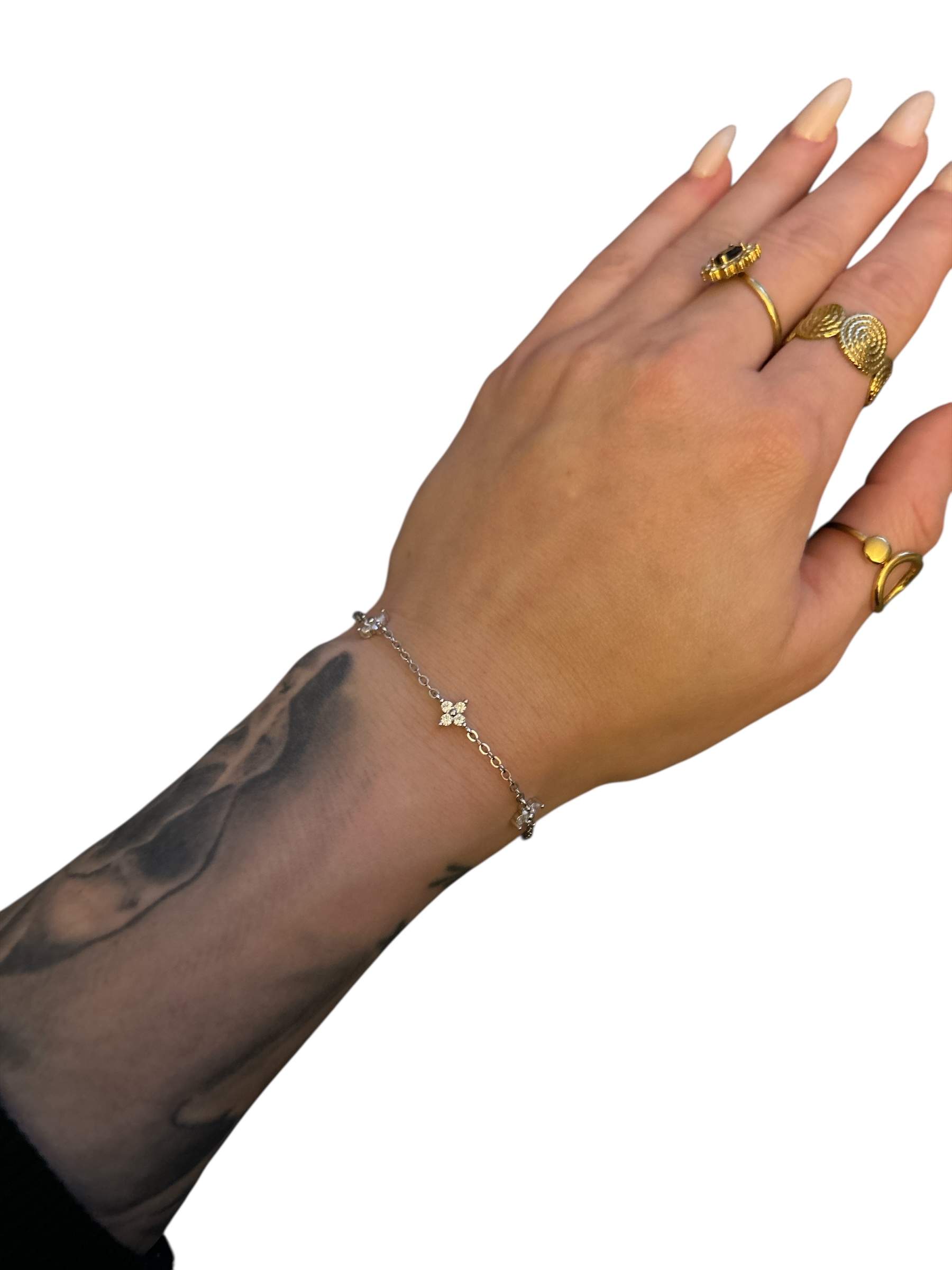 Starlight Garden Armband silber - Edelstahl, Wasserfest - Image 2