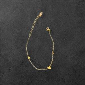 Tiny Love Armband gold - Edelstahl, Wasserfest