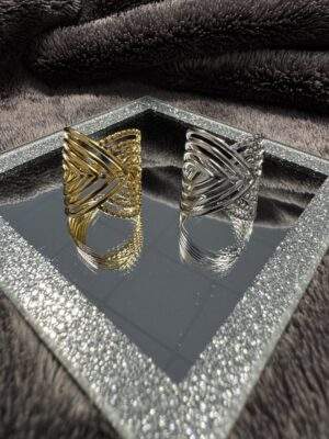 Vantiq Ring gold / silber