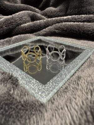 Aurea Loop Ring gold / silber