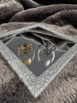 Zahra Ring gold / silber