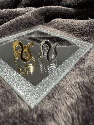 Squiggly Ring gold / silber