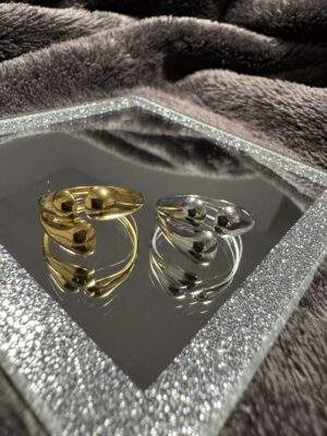 Melia Ring gold / silber