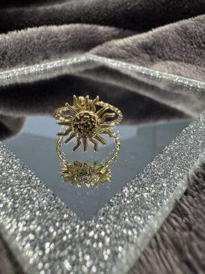 Sun Queen Ring gold