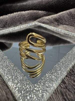 Coil Ring gold