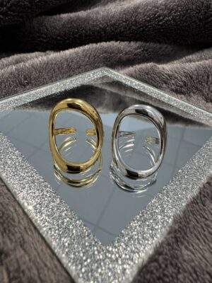 Arco Ring gold / silber